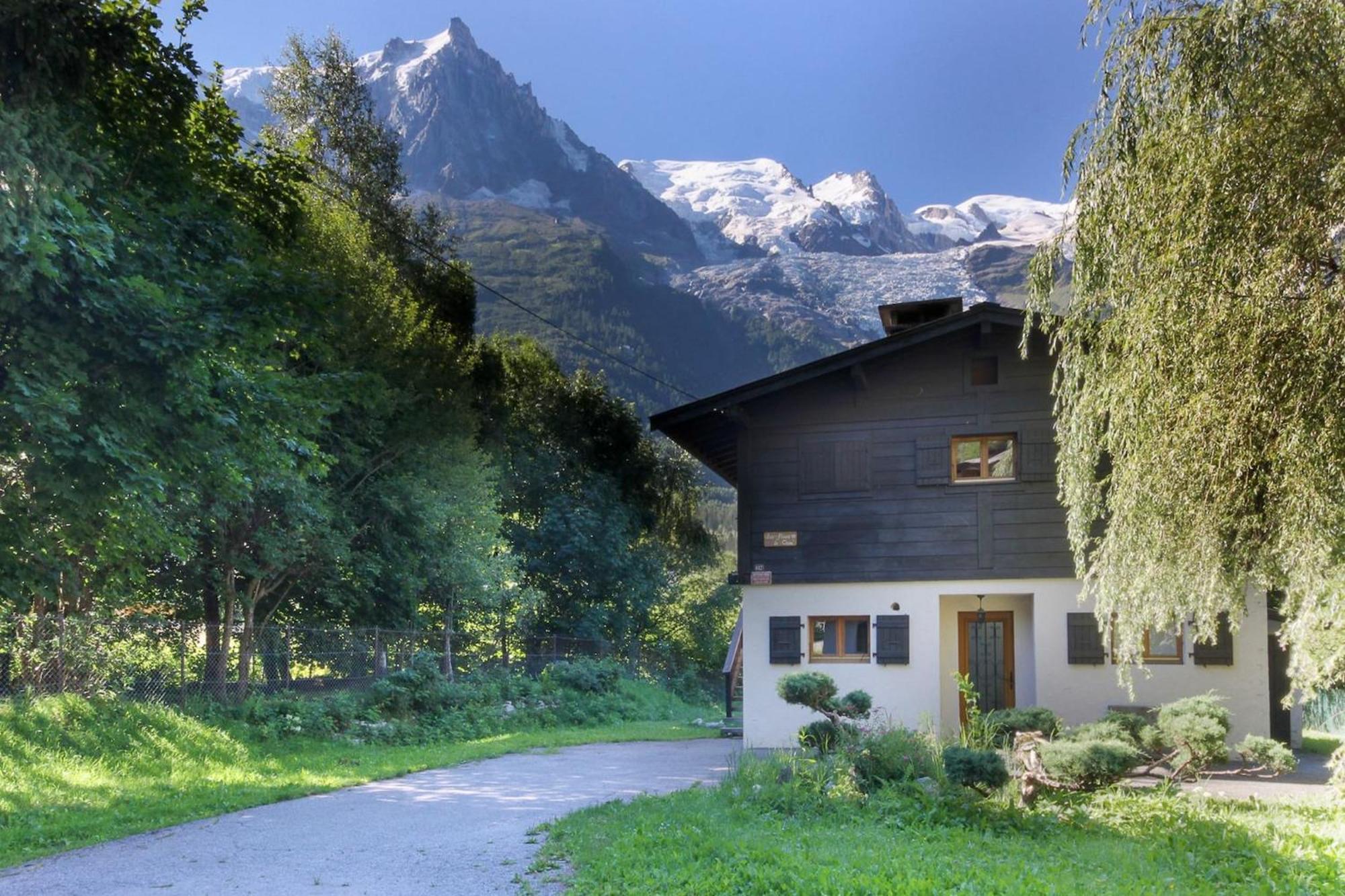 Violette De Cham - Jardin Prive - Vue Mont Blanc Apartamento Chamonix Exterior foto